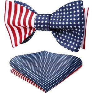 Bow Ties for Men H-04 Flag